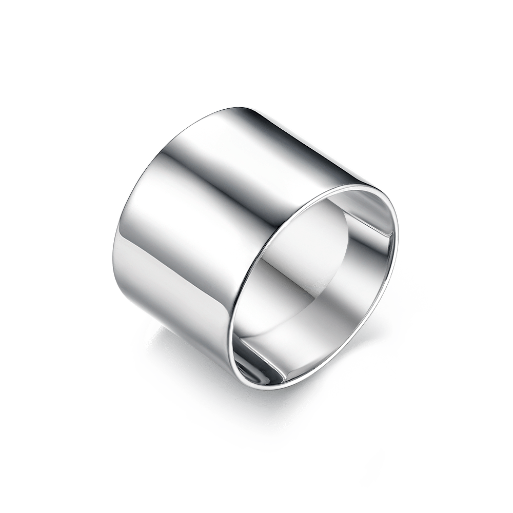 Кольца: Кольцо 11 мм можно купить в ювелирном гардеробе MOMNT (Momentsilver), интернет-магазине украшений из серебра. Серебро 925, родий. Артикул 