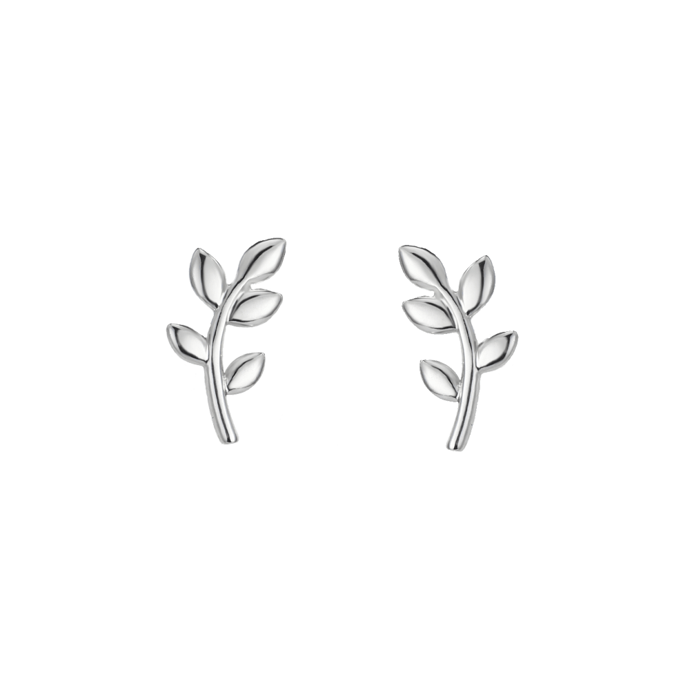Серьги-гвоздики Ветви