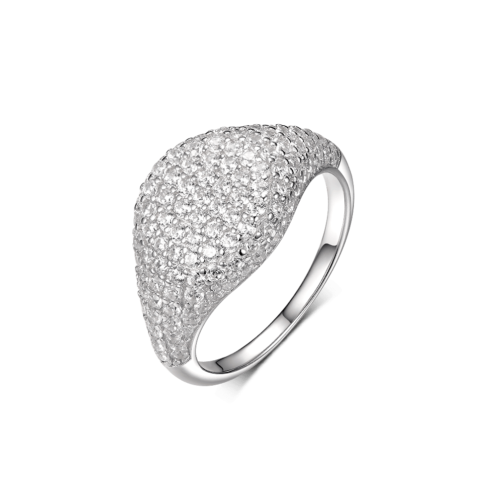 Кольца: Кольцо-печатка с камнями можно купить в ювелирном гардеробе MOMNT (Momentsilver), интернет-магазине украшений из серебра. . Артикул 