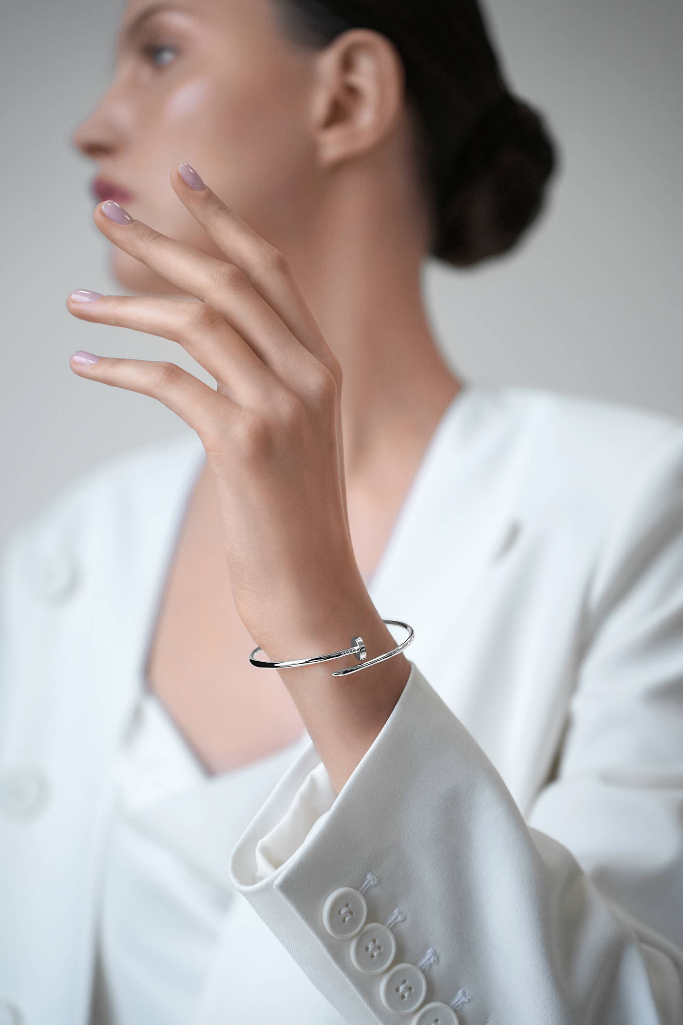 Браслеты: Браслет Гвоздь можно купить в ювелирном гардеробе MOMNT (Momentsilver), интернет-магазине украшений из серебра. Серебро 925, родий. Артикул 