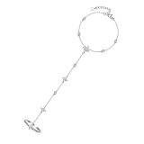 Браслеты: Браслет на кисть Полярная звезда одиночный можно купить в ювелирном гардеробе MOMNT (Momentsilver), интернет-магазине украшений из серебра. Серебро 925, родий.. Артикул 