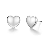 Серьги: Серьги Раздутые чувства можно купить в ювелирном гардеробе MOMNT (Momentsilver), интернет-магазине украшений из серебра. Серебро 925, родий. Артикул 