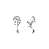 Серьги: Серьги со стекающими каплями можно купить в ювелирном гардеробе MOMNT (Momentsilver), интернет-магазине украшений из серебра. Серебро 925, родий. Артикул 