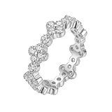 Кольца: Кольцо Клевера можно купить в ювелирном гардеробе MOMNT (Momentsilver), интернет-магазине украшений из серебра. Серебро 925,родий. Вставки: куб.цирконий. Артикул 