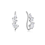 Каффы: Каффы Иней можно купить в ювелирном гардеробе MOMNT (Momentsilver), интернет-магазине украшений из серебра. Серебро 925, родий. Артикул 